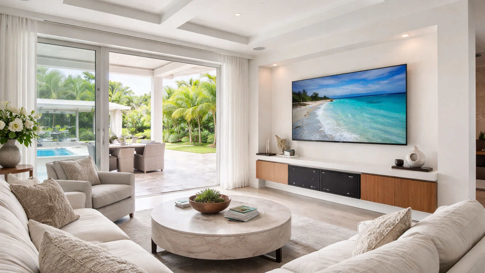 Home Audio Installation Featured Living Room System