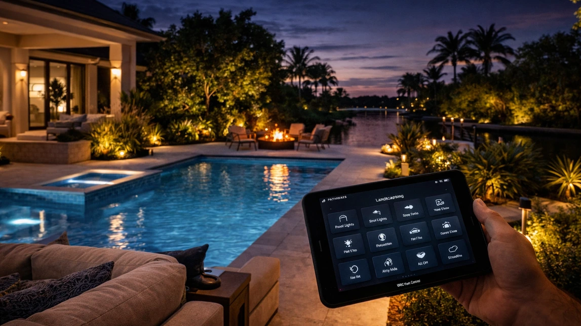 Outdoor Lighting And Control After Dark