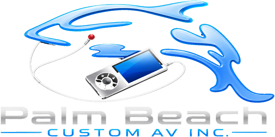 Palm Beach Custom Av Logo