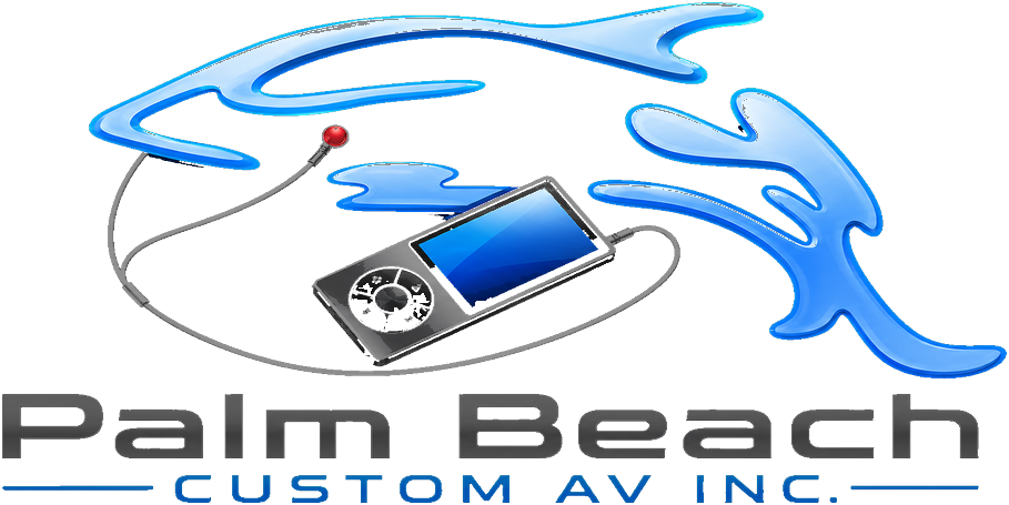 Palm Beach Custom Av Logo