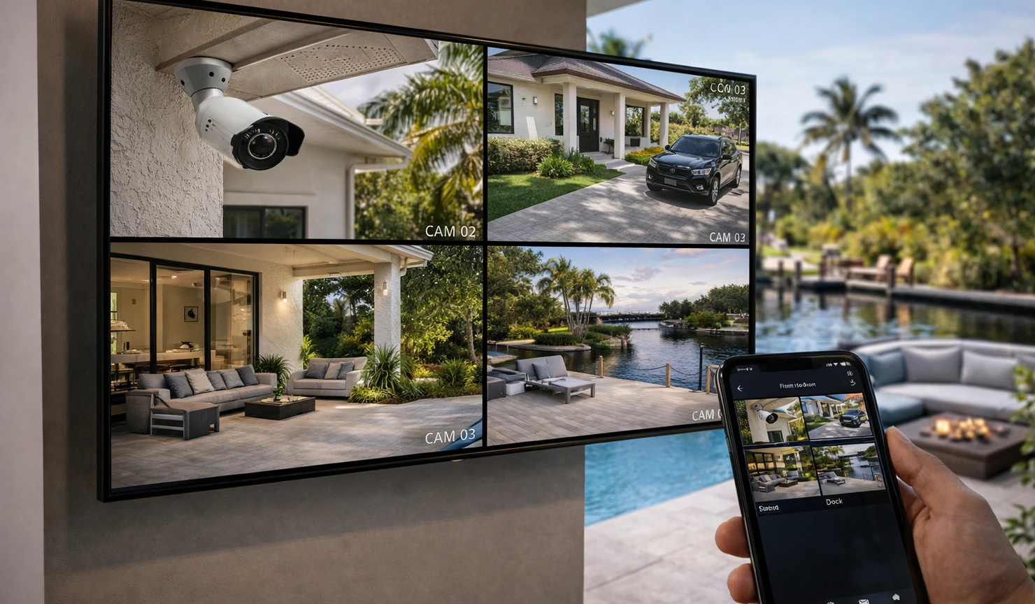 Security Camera Installation And Coverage