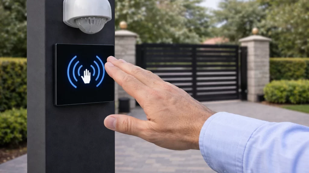 Touchless Entry Automatic Gate Sensor Access